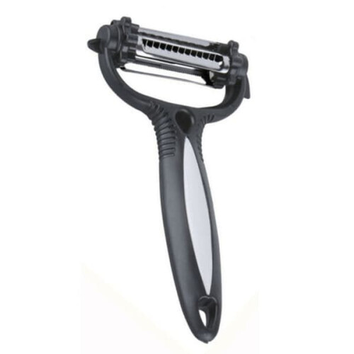 Potato Peeler 3-in-1 Rotating Head Black 1
