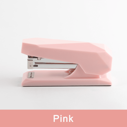 Bureau nietmachine roze, capaciteit 25 vellen