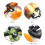 Potato Peeler 3-in-1 Rotating Head Black 5