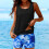 Γυναικείο σετ μαγιό Tankini 3 τεμαχίων 2