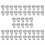Plastic Toggle Spring Stop Single Hole String Cord Locks 50 Pcs 1