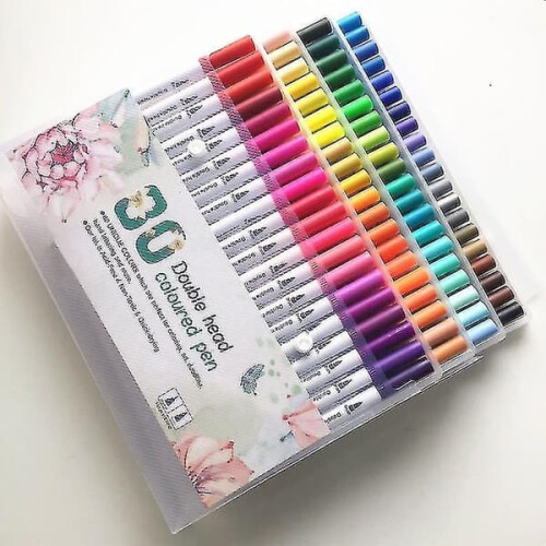 Permanent Waterproof Marker Pens 48 Colors 2