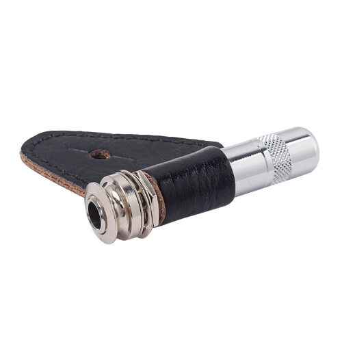 Gitaar eindpin jack socket set koperzwart GT228