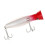 Grande esca artificiale Popper da pesca, 12 cm, 45 g, con ami e anello. 1