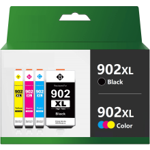 Tinta de alto rendimiento 902XL compatible con HP OfficeJet serie 6950