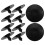 Black Plastic Auto Body Retainer Clips30pcs 1