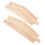 Wooden Train Track Accessories Beige 2 pcs 1
