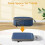 Travel Bag Organizer Dark Blue Compression Storage Cube 2
