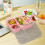 Scatola bento Comefolife beige a 3 scomparti riutilizzabile 6