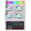INF Alarm Clock with RGB LED Projector White 7