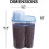 Pet Food Storage Container with Measuring Cup and Can 5