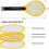 Electric Mosquito Swatter USB Rechargeable 1 Pack 5