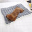 Pet Bed Mat Flannel Soft Winter Warming Pad Pink Bear Head 2 4