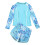 Mädchen Langarm-Rashguard-Set mit Blumenmuster, Größe 2-10 Jahre 1