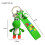 Supers Mario Yoshi Anime Μπρελόκ Τσάντα Κρεμαστό Μπρελόκ Χριστουγεννιάτικο Δώρο 2