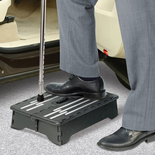 Folding Step Stool Portable 3-Step 2