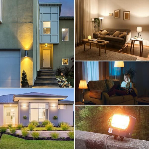 Λαμπτήρας αλογόνου με ρύθμιση έντασης 100W118mm R7s Θερμό λευκό 2800K (5 τεμάχια) 2
