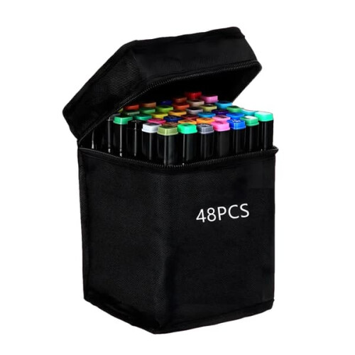 Felt-tip pens set 48 pieces 1