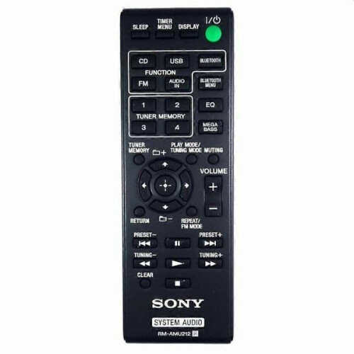 Sony RM-AMU212 Remote Control for CMT-X3CD HCD-SBT20 1