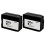 932XL sort blækpatron til OfficeJet 6700 7110 (2-pakning) 1