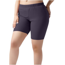 Casual zomershorts voor dames met elastische tailleband, ook verkrijgbaar in grote maten.