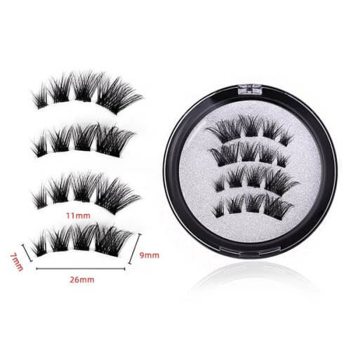 HPD10 magnetic eyelashes full natural 1 pair 1
