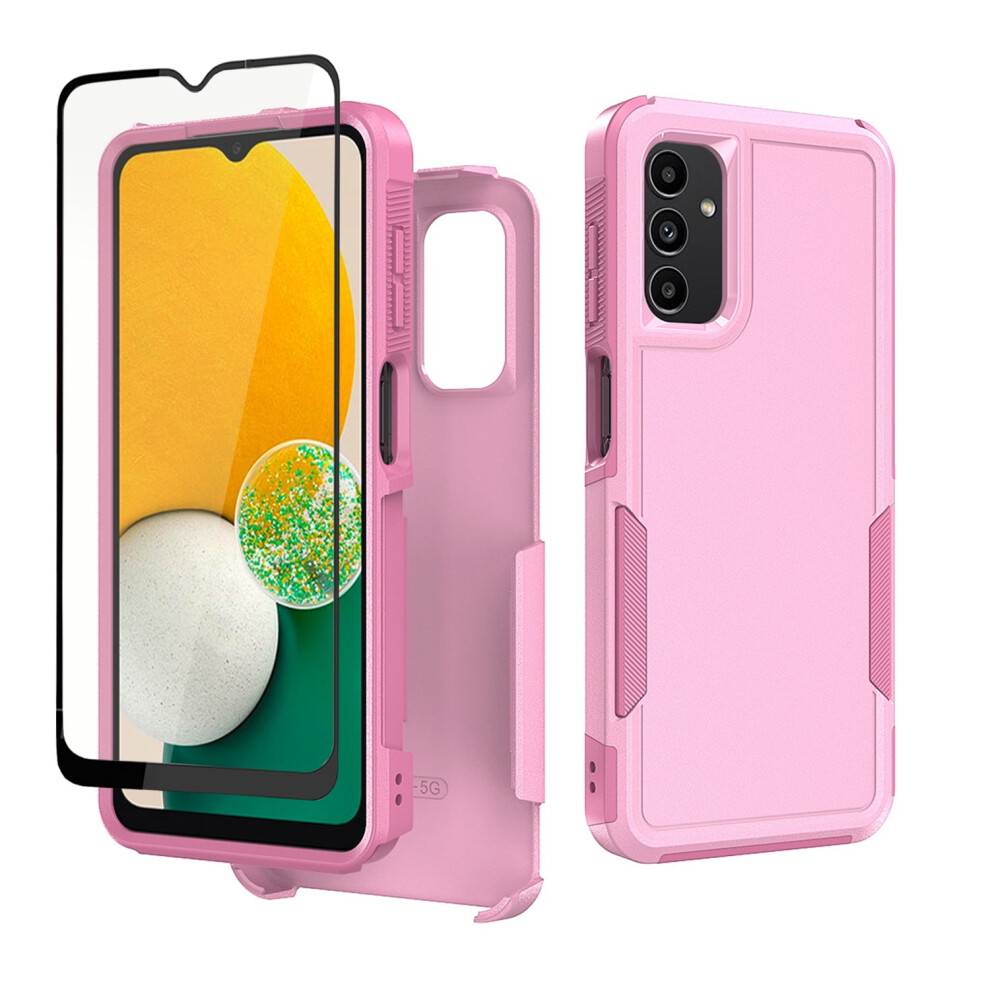Samsung Galaxy A15 5G Case And Screen Protector Pink 9193271347330
