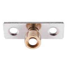12mm Diameter Wooden Sliding Door Guide Metal Locator Stopper 8Pcs
