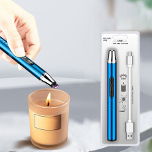 Xqxayjr USB genopladelig plasmalighter vindtæt 1-pak