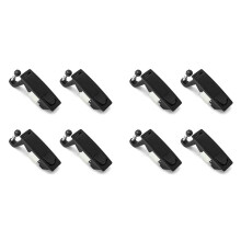 8Pcs Compression Lock Zinc Alloy Flush Lever Adjustable Grip Range 0.04 Inch-0.94 Inch