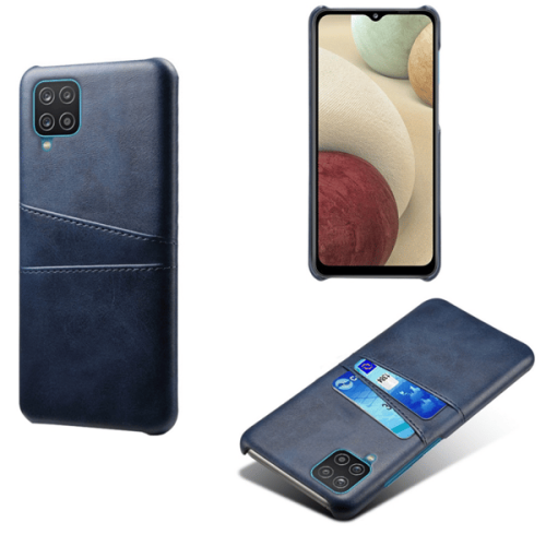 Συμβατό με Samsung Galaxy A42, δερμάτινο κάλυμμα θήκης για προστασία κάρτας Visa Amex - Μαύρο A42 2