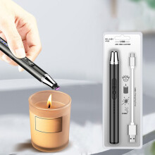 Xqxayjr USB genopladelig plasmalighter vindtæt 1-pak