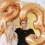 90cm Number Balloon Gold Silver Metallic 5 8