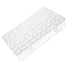 Boîte de rangement transparente pour perles de loisirs créatifs