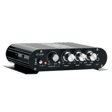 Amplificator auto HIFI cu 2.1 canale, 20W x 2 + 40W, cu bas