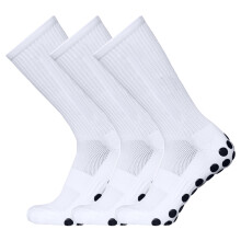 Outdoor Running Socks Stretch Anti-Slip with Grips 3 Pairs