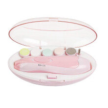 Elektrisk nagelfil för baby med LED-ljus, 1 st