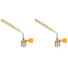 Gas Torch Lighter Adjustable Flame Portable 2pcs