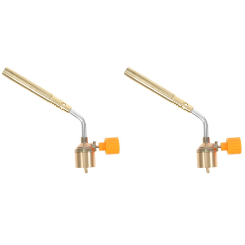 Gas Torch Lighter Adjustable Flame Portable 2pcs