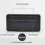 Digital Wall Clock LED 9-inch 12/24H Large Display 2