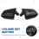 Multi-Function Steering Wheel  Control Buttons for  3 5 CX-5 CX-7 Car Volume Mode 5
