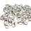 Necklace clasp silver plated 5-pack 5