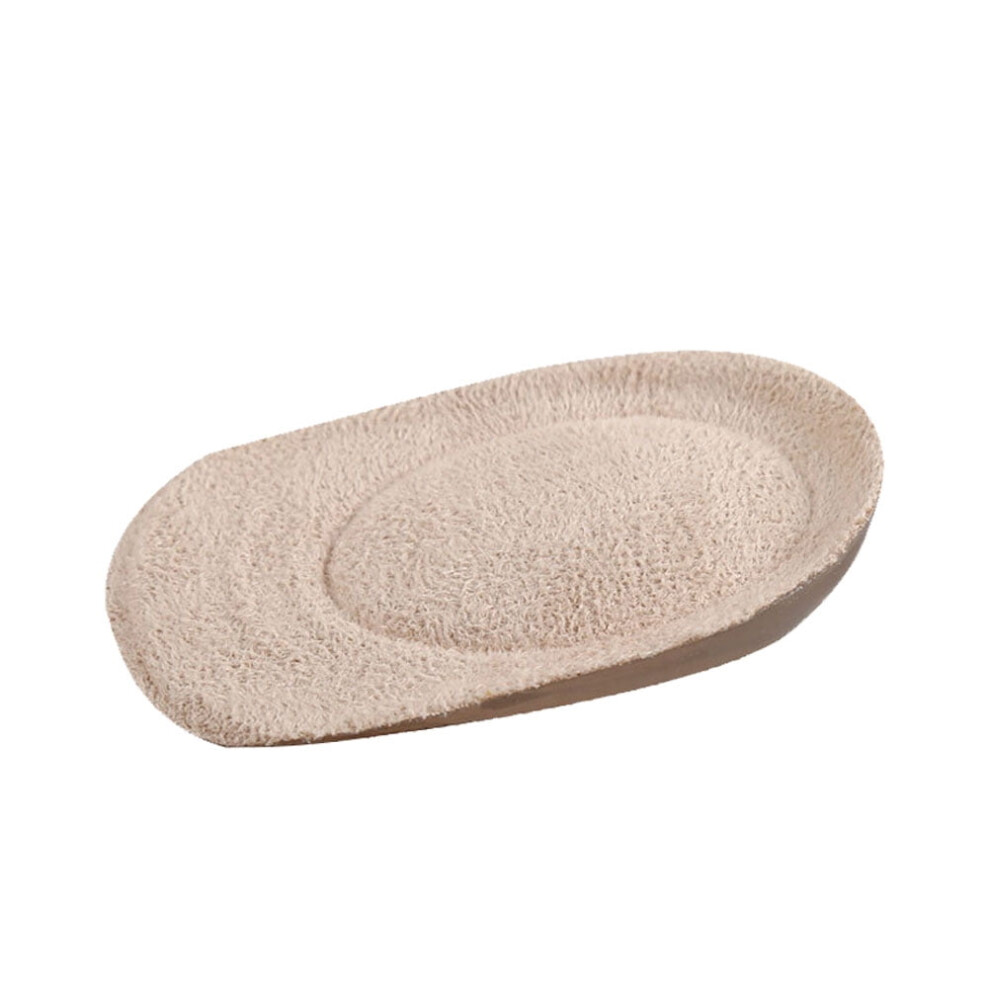 Women's Heel Protectors Khaki Half Pad 1 Pair