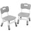 TROPOW Kids Chair Plastic Adjustable for Ages 2-6 (2 Pack, 1