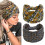 Boho haarbanden extra breed 7 inch tie-dye 2-pack 1