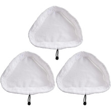 Steam Mop Pads Triangular Reusable 3 Pcs
