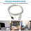 USB to FireWire IEEE 1394a cable 4-pin 8