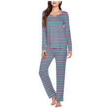 Women's long sleeve pajama set 2-piece jogger
