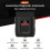 OBD2 Bluetooth fault code reader for cars black 3