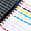 Marker Pens Double-Sided Multi-Color 80-Pack with Case 7